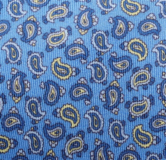 Royal Blue Silk Teenager's Tie