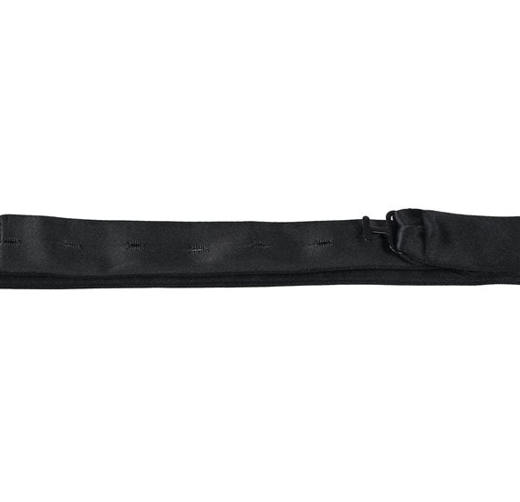 Black Self Bow Tie