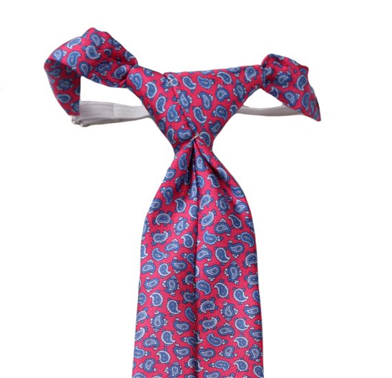 Red Boy's Tie Silk