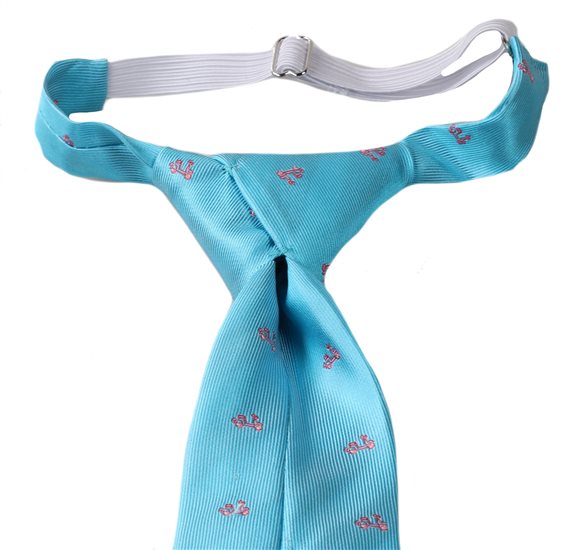 Boy's Tie Silk with Scooter