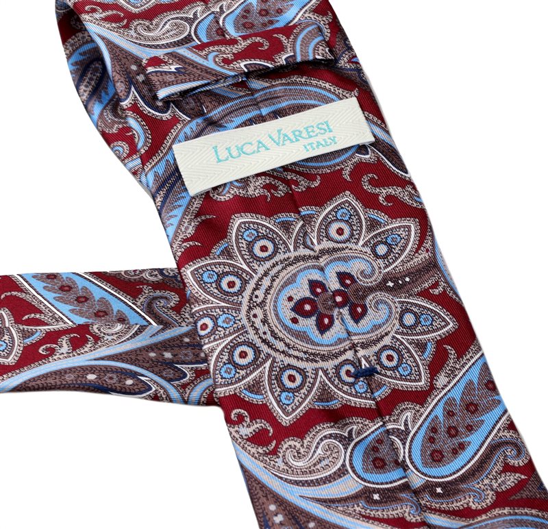 Garnet Silk Tie