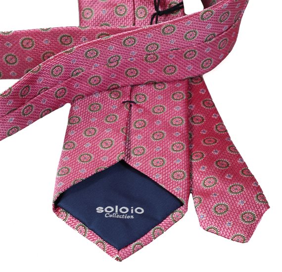 Pink Silk Tie