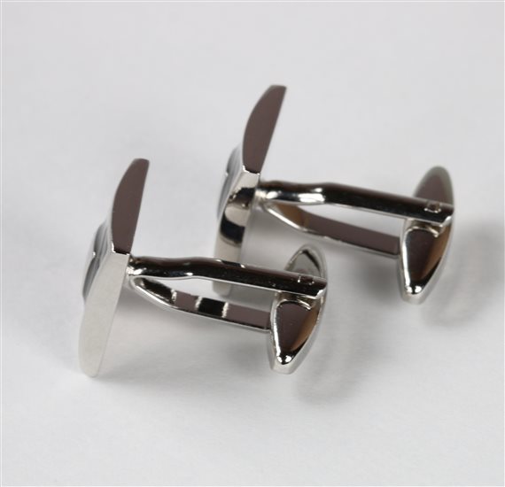 Black Cufflinks Side