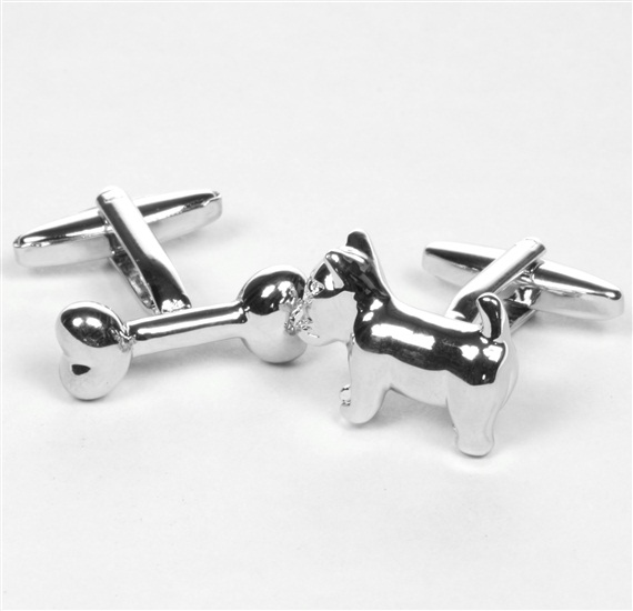 Schnauzer Cufflinks