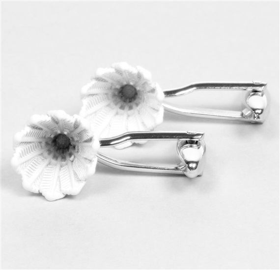 Badminton Cufflinks side