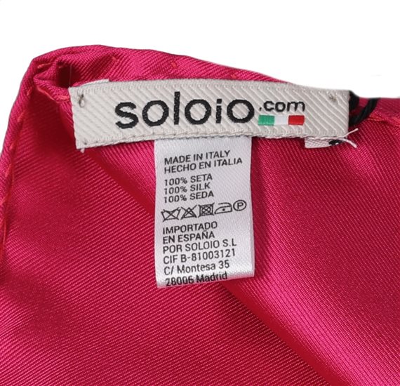 Soloio Brand Pocket Square