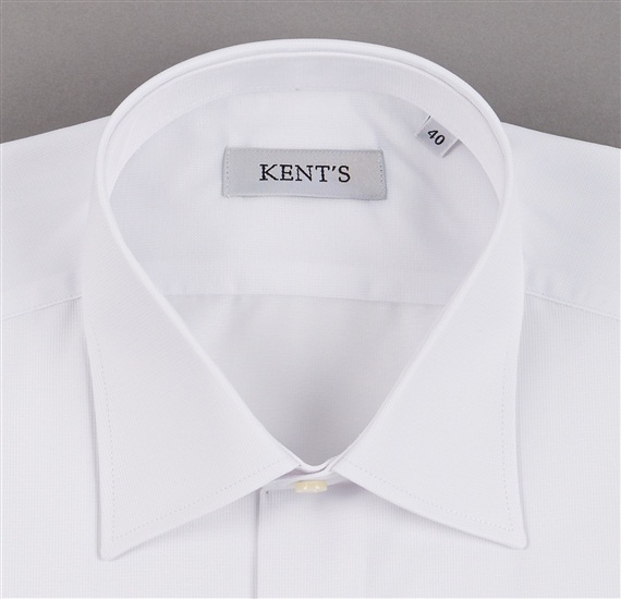 Kent's White Dress Shirt