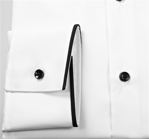 CAMISA VESTIR BLANCA PUNO
