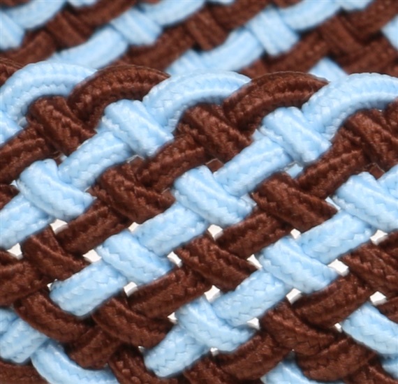 Sky Blue and Brown Boy's Belt