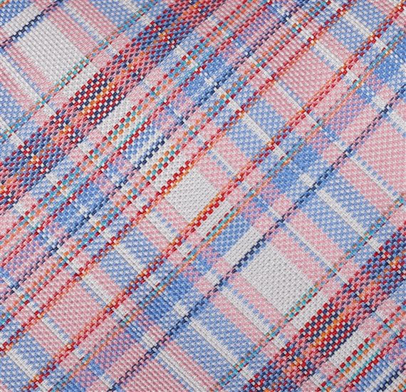 Checked Tie Fabric