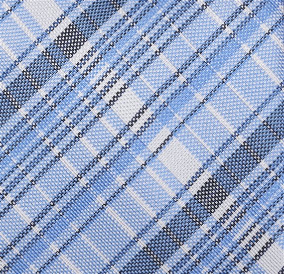 Checked Tie Fabric