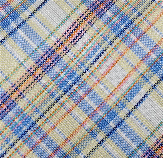 Checked Tie Fabric