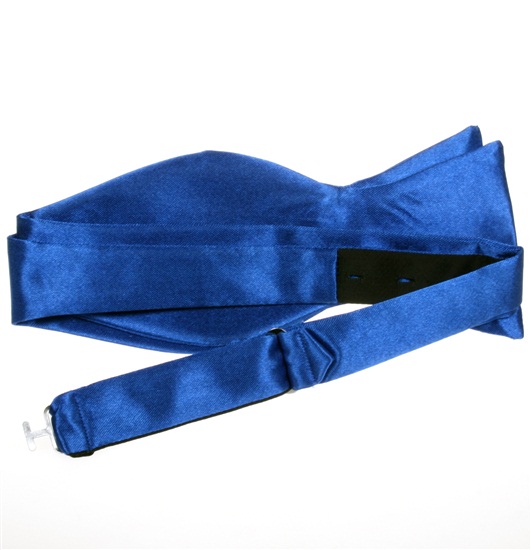 Royal Blue Self Bow Tie