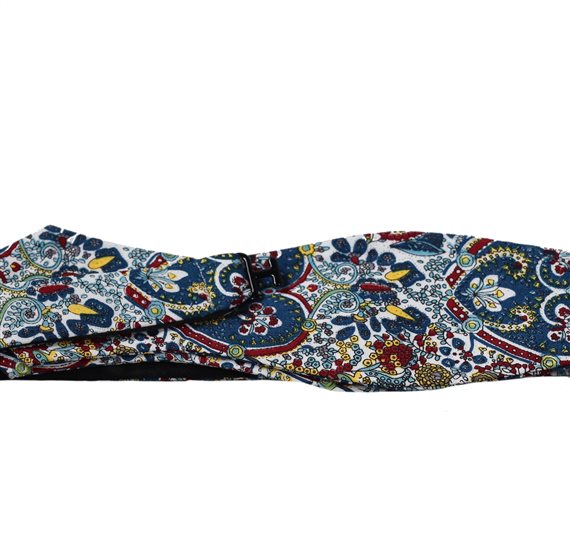 Paisley Self Bow Tie