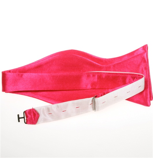Fuchsia Self Bow Tie