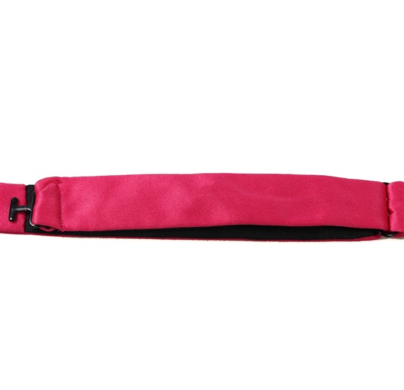 Fuchsia Self Bow Tie