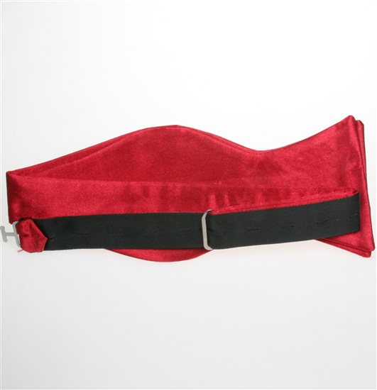 Red Self Bow Tie
