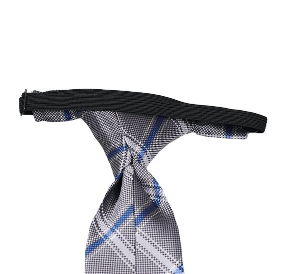 Boy's Tie with Grey Square