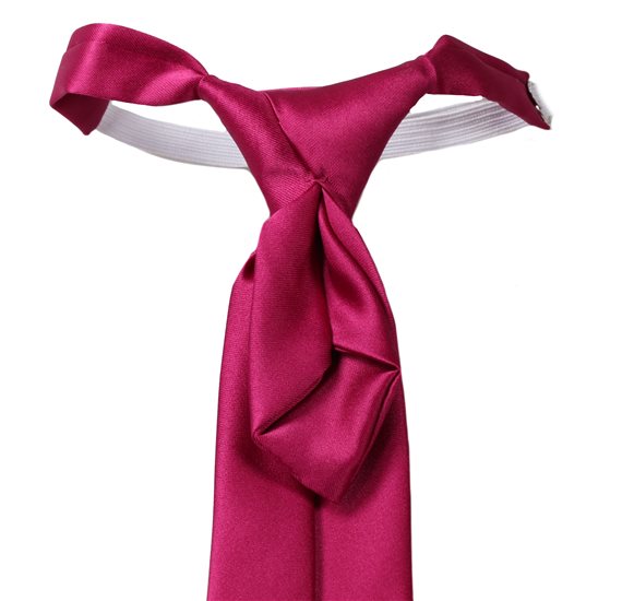 Magenta Boy's Tie