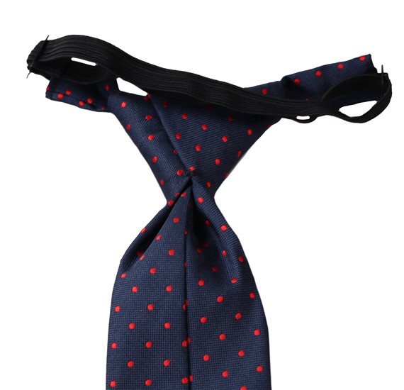 BOy's Tie Silk with Dots