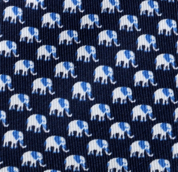 Blue Silk Boy's Tie