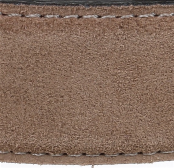 Mink beige suede belt detail