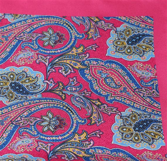 Turín 35 Silk Pocket Square