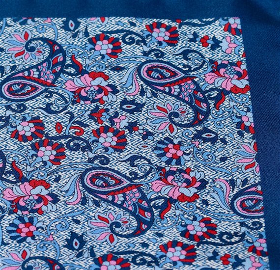 Turín 37 Silk Pocket Square