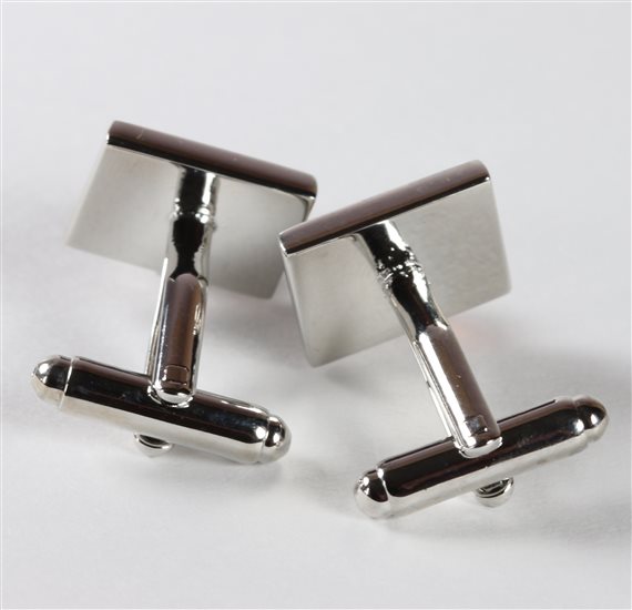 Basket Cufflinks Reverse