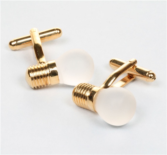 Light Bulb Cufflinks