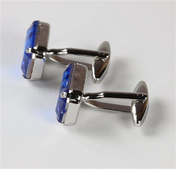 Blue Cristal Cufflinks