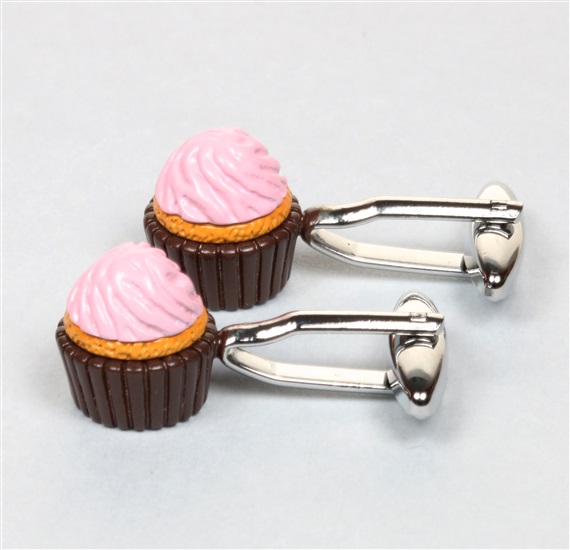 Cupcake Cufflinks