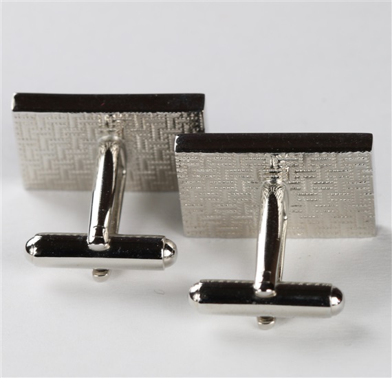 Reverse Onyx and Motherpearl Cufflinks