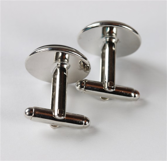 Record Cufflinks Reverse