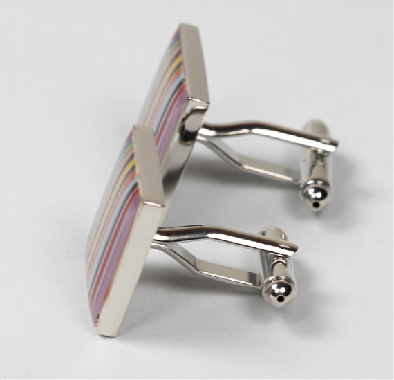 Op Art Cufflinks Side