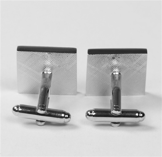 Op Art Cufflinks Reverse