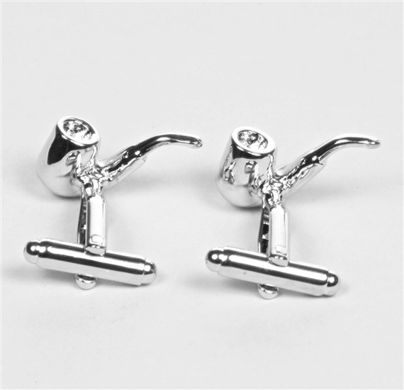Pipe Cufflinks Reverse