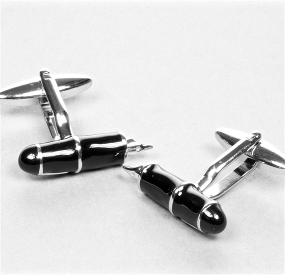 Fountain Pen Metal Cufflinks