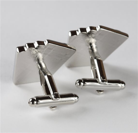 Poker Cards Cufflinks Reverter