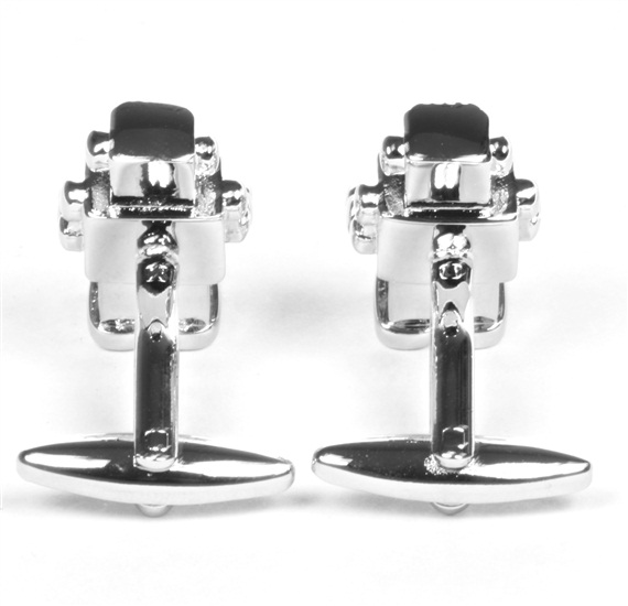Robot Cufflinks Reverse