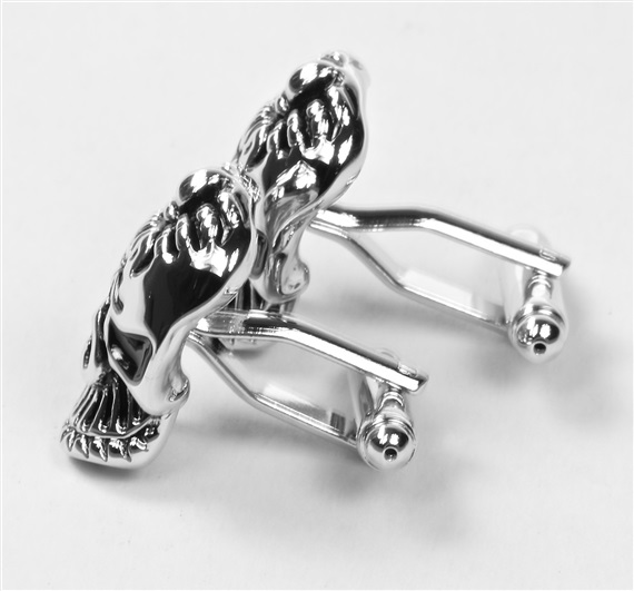 Skulls Cufflinks Side