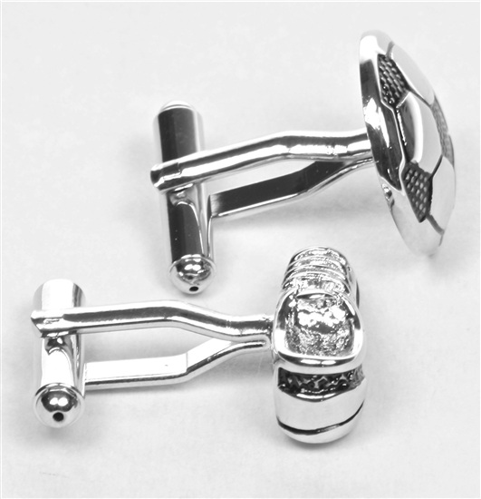 Side Football Cufflinks