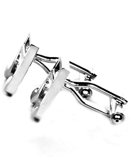 Musical Note Cufflinks Side