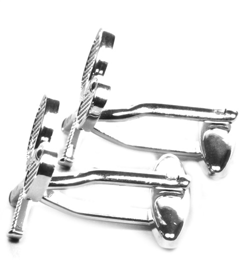 Tennis Cufflinks side