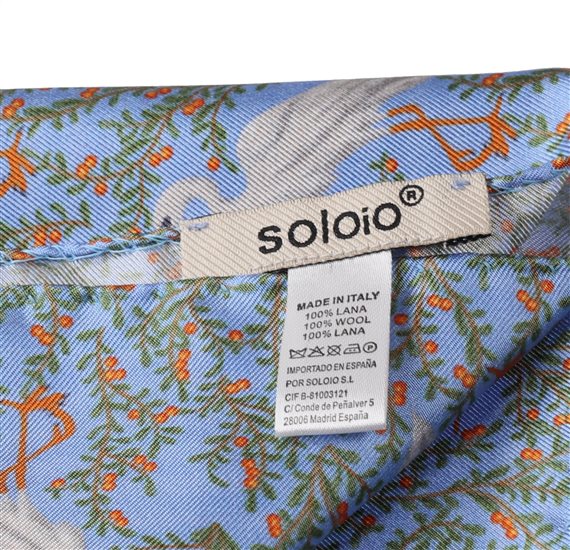 Soloio Brand Pocket Square
