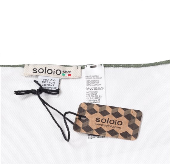 Soloio Brand Pocket Square