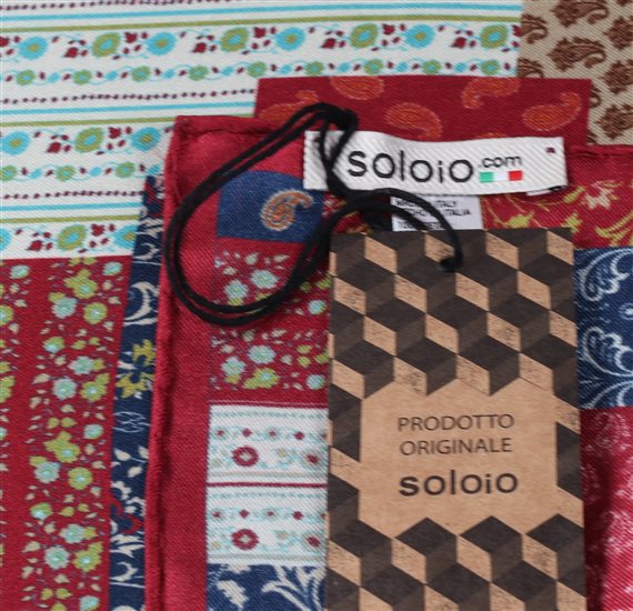 Soloio Brand Pocket Square