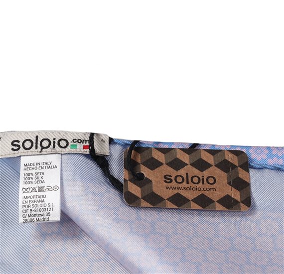 Soloio Brand Pocket Square