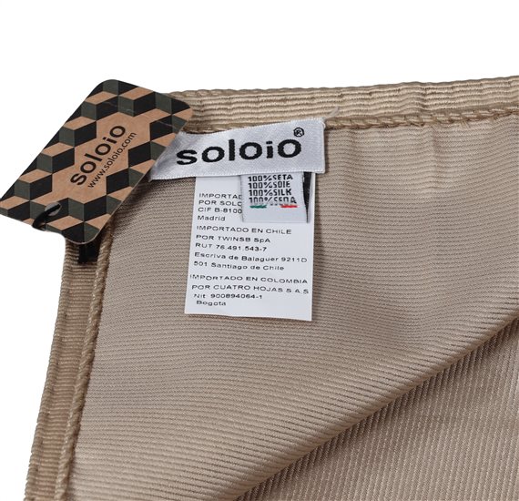 Soloio Brand Pocket Square