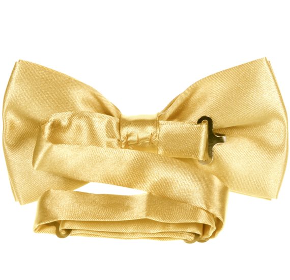Yellow Bow Tie Reverse